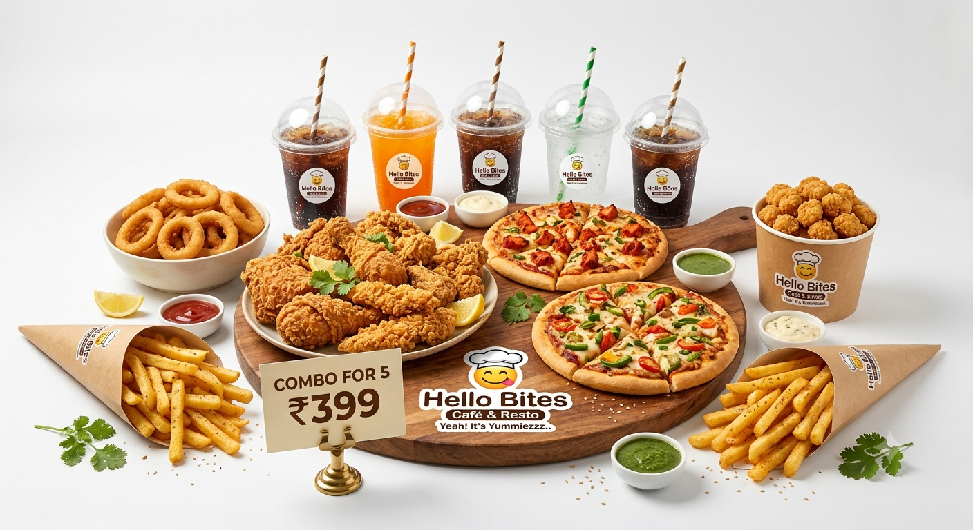 Combo for 5 @ 399 