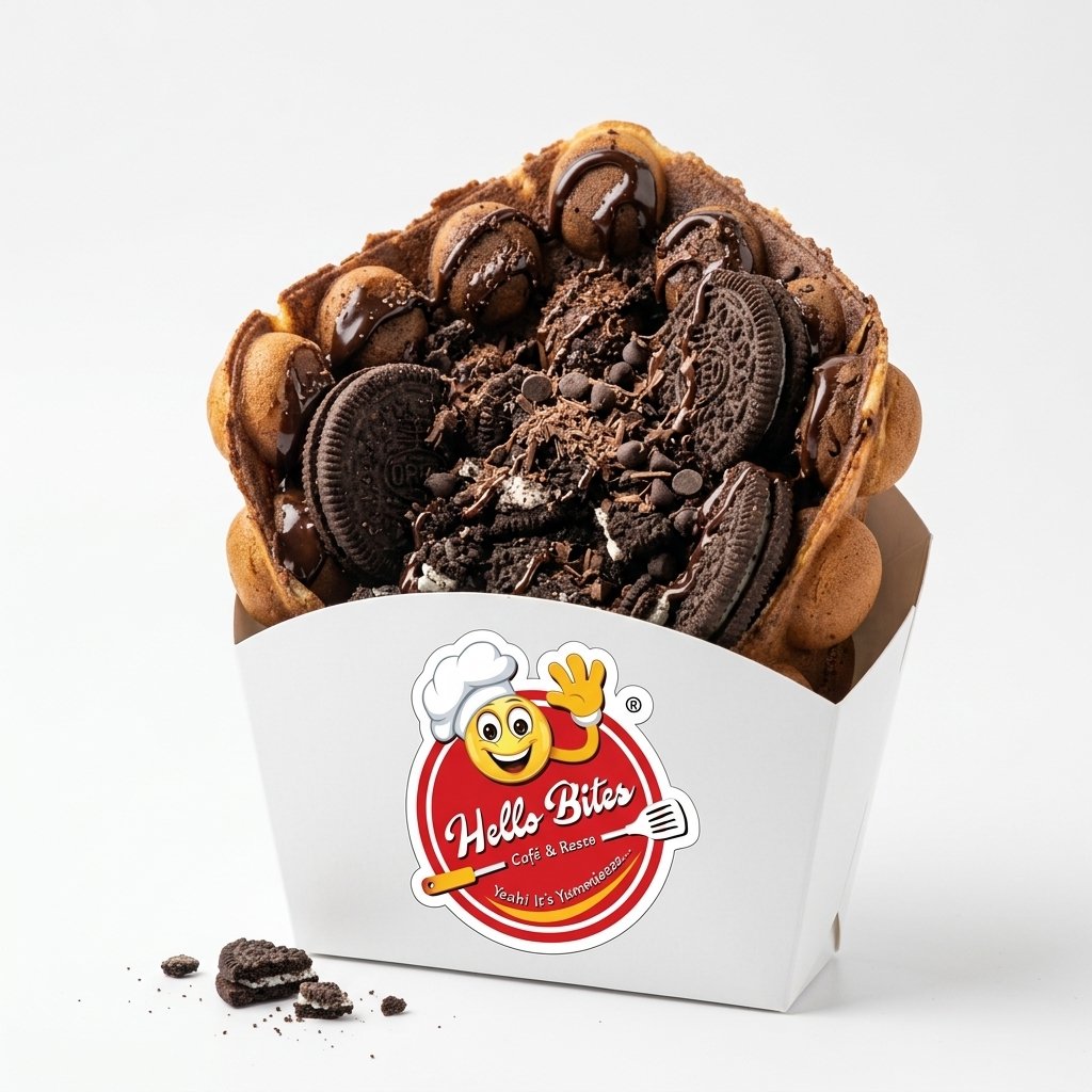 Crunchy Choco Oreo Waffle