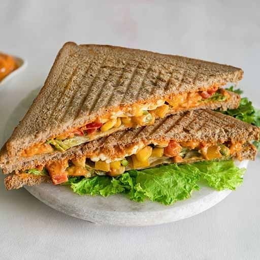 Peri Peri Veg Sandwich